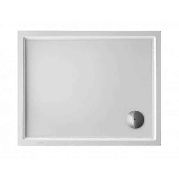 Duravit Starck Slimline - Sprchová vanička 100x80 cm, bílá 720119000000000