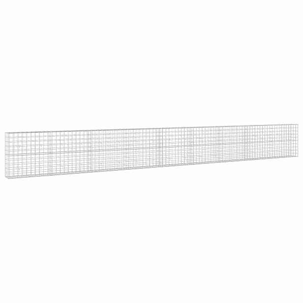 vidaXL Gabion s drátem 3,5 mm a síťkou 10x10 cm 900x30x100 cm