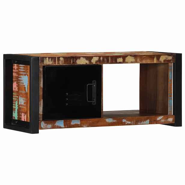 vidaXL TV skříňka 80x30x35 cm masivní regenerované dřevo