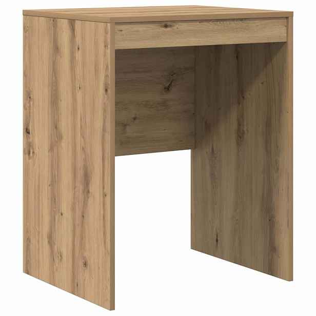 vidaXL Stůl Artisanový dub 60 x 50 x 76 cm
