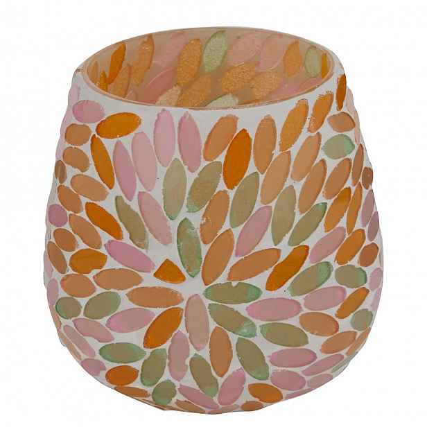 Butlers SHIMMER&SHINE Svícen na čajovou svíčku 10 cm - mix barev