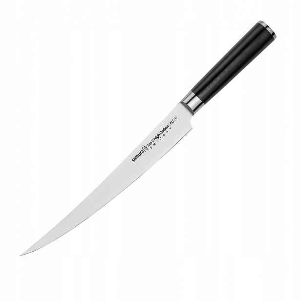 Nůž na uzeniny a maso Samura Mo-v 251 mm AUS-8 SM-0049