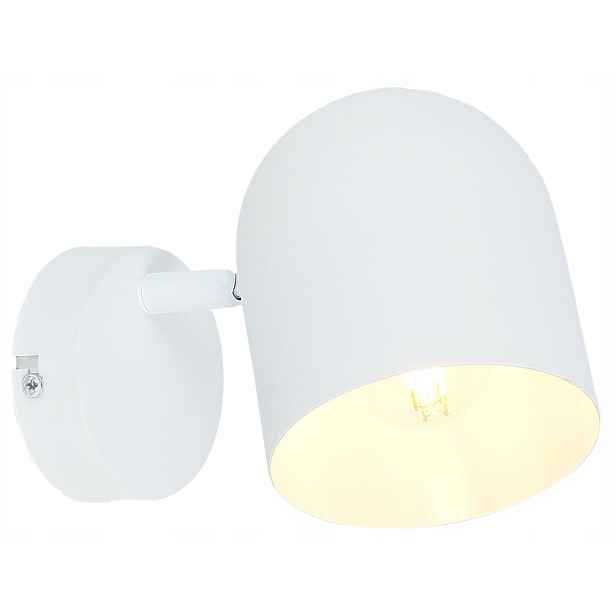 Stěnová Lampa bílá Lampa na zeď 40W E27