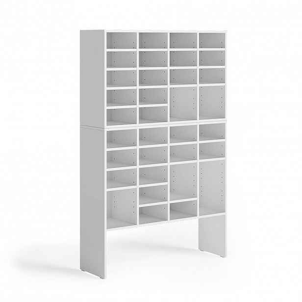 Vicco SADA BOTNÍKŮ Lysander, Bílá, 104.2 x 65.5 cm 2 díly