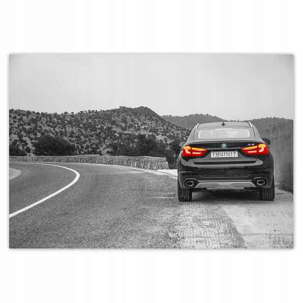 Fototapety 152x104 Bmw černé X6