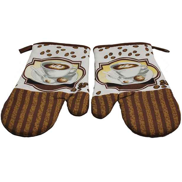 PROHOME - Chňapka s magnetem 2ks CAPUCCINO