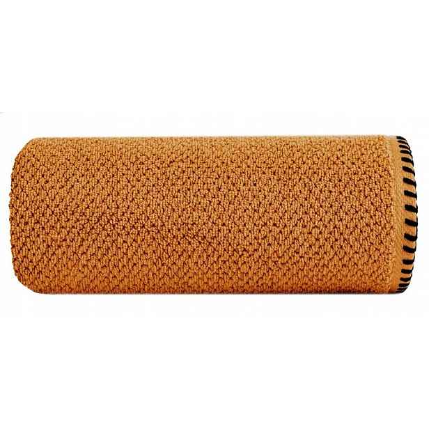 Ručník 70x140 cihlový s lemováním