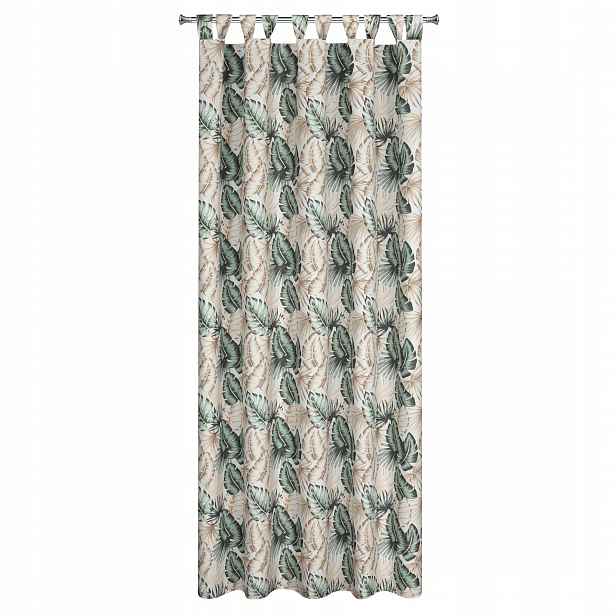 Zahradní závěs Garden 7, 155 x 260 cm, popruhy-suchý zip Eurofirany