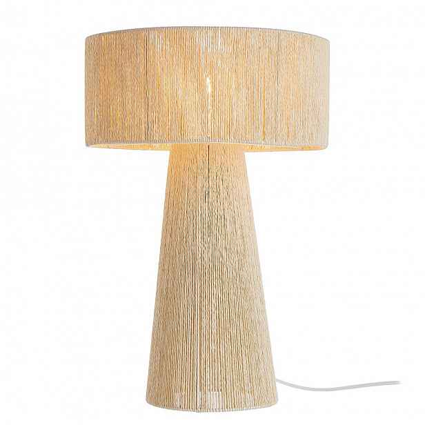 Butlers WEAVER Stolní lampa, kulatá 42 cm
