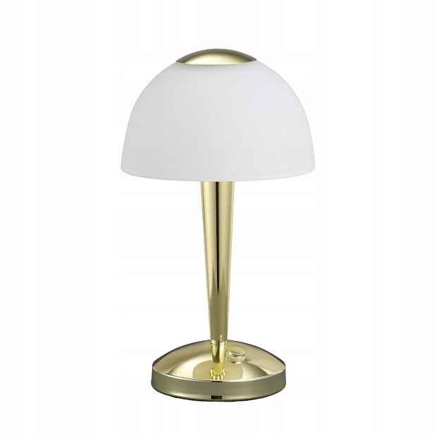 Stolní Led lampa Ventura zlatá/s bílým světlem 4W Trio