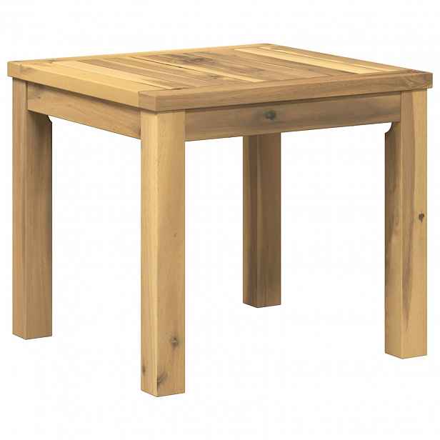 vidaXL Konferenční stolek Bílá 40 x 40,5 x 36 cm Masivní akátové dřevo