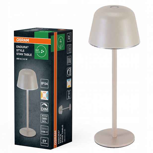 Zahradní Led lampa Stojící ozdobná Led lampa 2.5W 200lm Cct Usb-c IP54