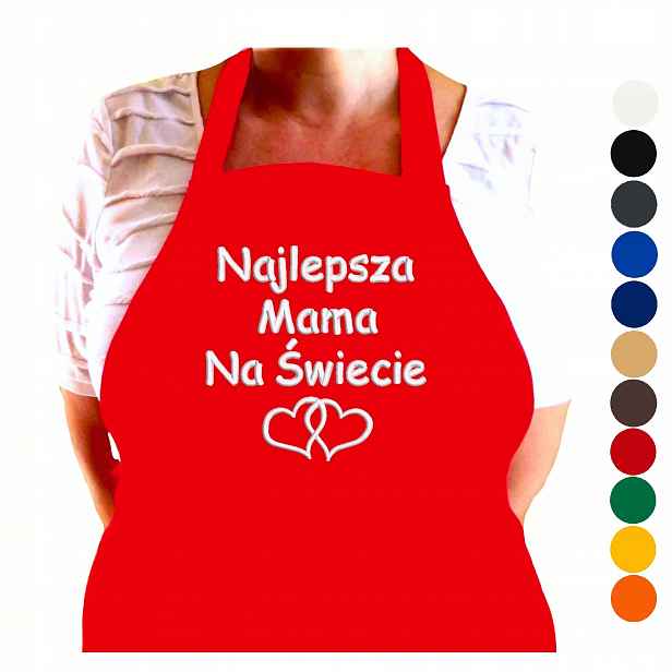 Zástěra Nejlepší Maminka Na Světě Dárek Na Svátek Matek Pro Tchýni Matky