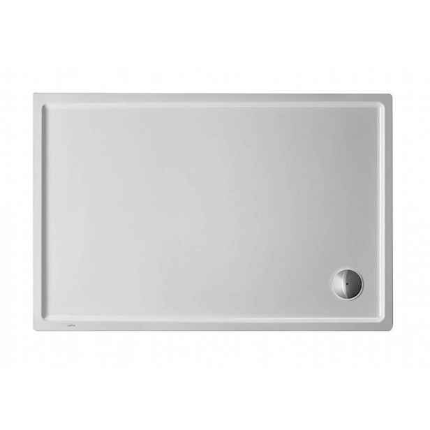 Duravit Starck Slimline - Sprchová vanička 120x80 cm, Antislip, bílá 720121000000001