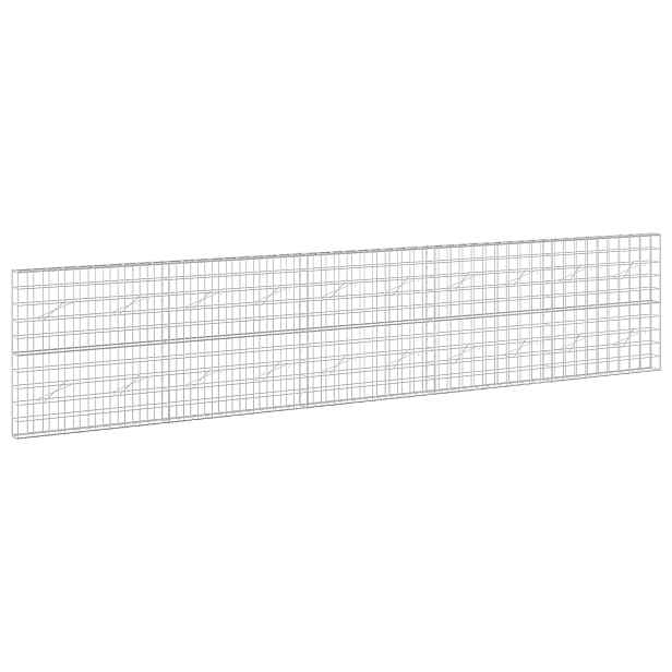 vidaXL Gabion s drátem 3,5 mm a síťkou 10x10 cm 500x10x100 cm