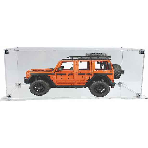 Vitrína s podstavcem Drewlandia pro stavebnici Lego 42177 Mercedes-Benz G 500