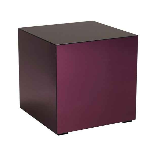Skleněný odkládací stolek 45,5x45,5 cm Cube – Ellos Home