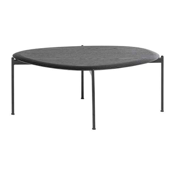 Černý konferenční stolek 67x92 cm Kota – WOOOD