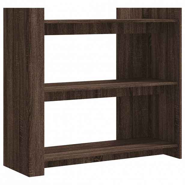 vidaXL Konzolový stolek hnědý dub 100 x 35 x 90 cm kompozitní dřevo