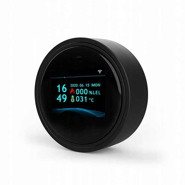Aplikace Tuya Inteligentní detektor plynu WiFi Mini alarm Lpg