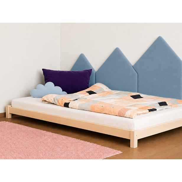 Čalouněný panel na zeď HORY - pravá strana VELUR Zvolte barvu: Khaki, Zvolte rozměr: 100x180 cm, Uchycení na zeď: Bez uchycení (možnost použití lepid…