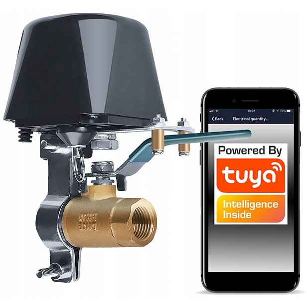 Regulátor ventilu vody a plynu WiFi Tuya Smart