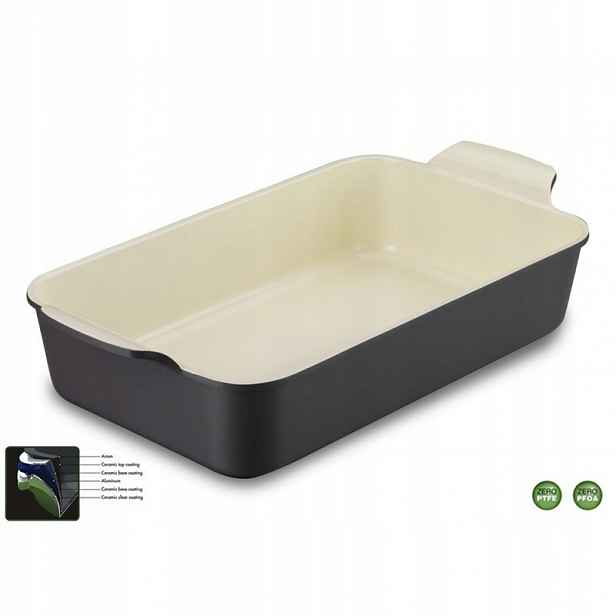 Zapékací Mísa keramický Korkmaz Natura A1447 4,2 l 30x20 cm Ecolon bez Pfoa