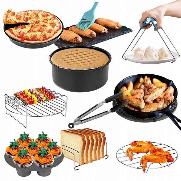 8" Sada Příslušenství Pro Fritézu Philips 13 Ks Papír 100S