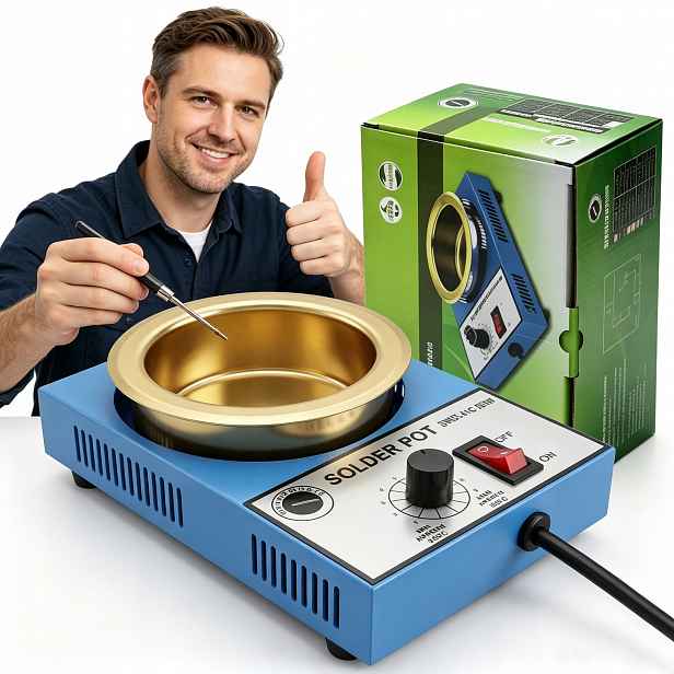 Pájecí Kelímek Ohřívač Pro Pájecí Kelímek Elektrický 100 MM 300 W