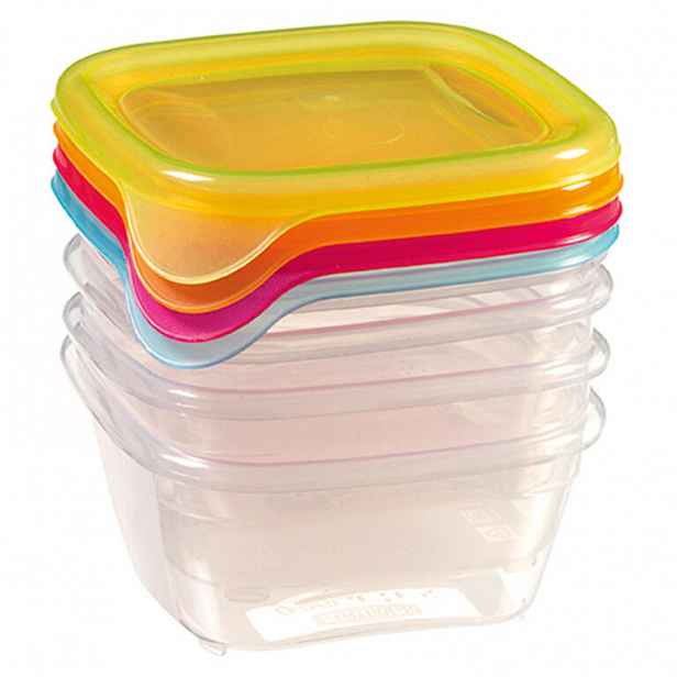 Set dóz Fresh & GO barevné 4 x 0,25 l
