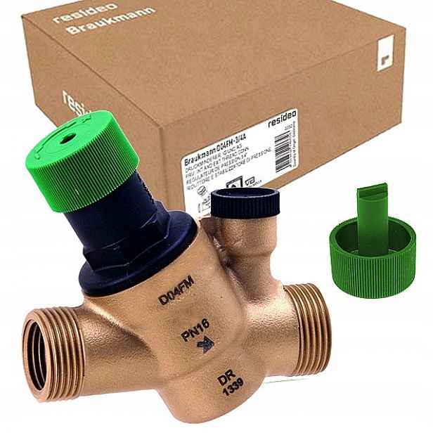 Honeywel Reduktor Regulátor tlaku vody 1/2" D04FM-1/2A