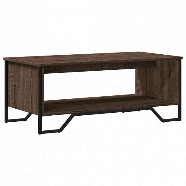 vidaXL Konferenční stolek hnědý dub 100 x 51 x 40 cm kompozitní dřevo