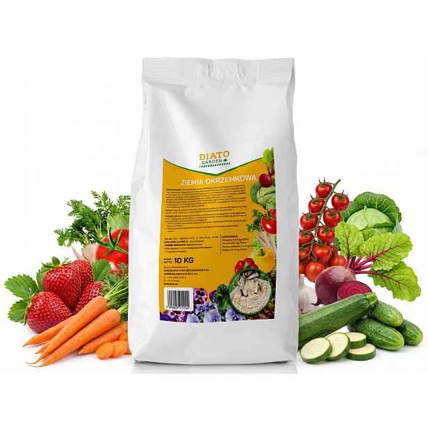 Ekologické hnojivo Křemelina 20 kg Univerzální pro rostliny Půdy Prach