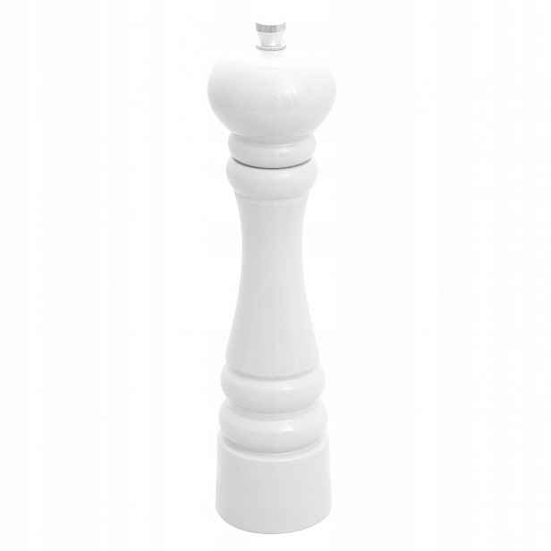 Mlýnek na koření, 24 cm, bílý