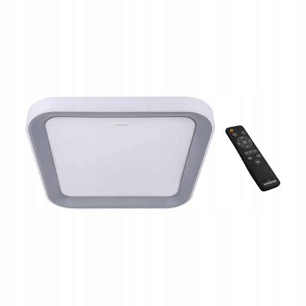 Plafoniera s Led dálkovým ovládáním Ariel D 48W 3000K-4200K-6500K IP44 stříbrná