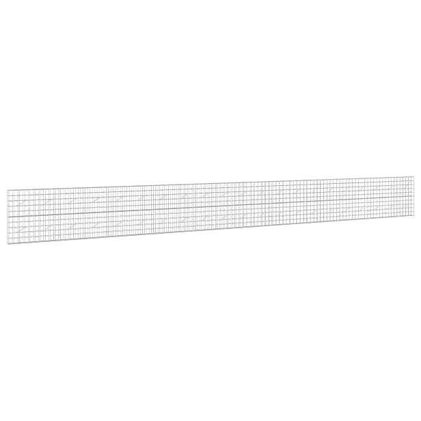 vidaXL Gabion s drátem 3,5 mm a síťkou 10x10 cm 1050x10x100 cm