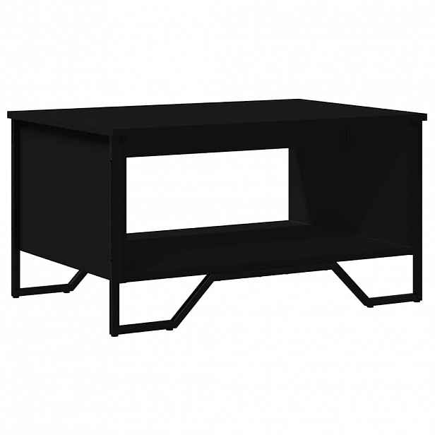 vidaXL Konferenční stolek černý 75 x 51 x 40 cm kompozitní dřevo