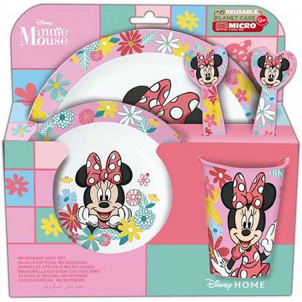 Stor 5dílná sada plastového nádobí Minnie