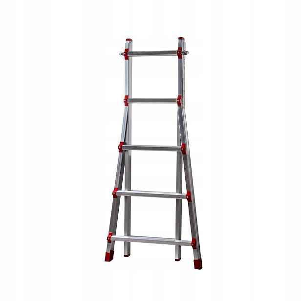 Teleskopický Hliníkový Žebřík 248 cm