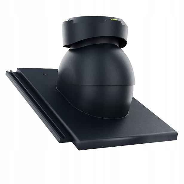 Krbový kanalizační ventilátor fi110 Creaton Kapstadt Duratop Grafit