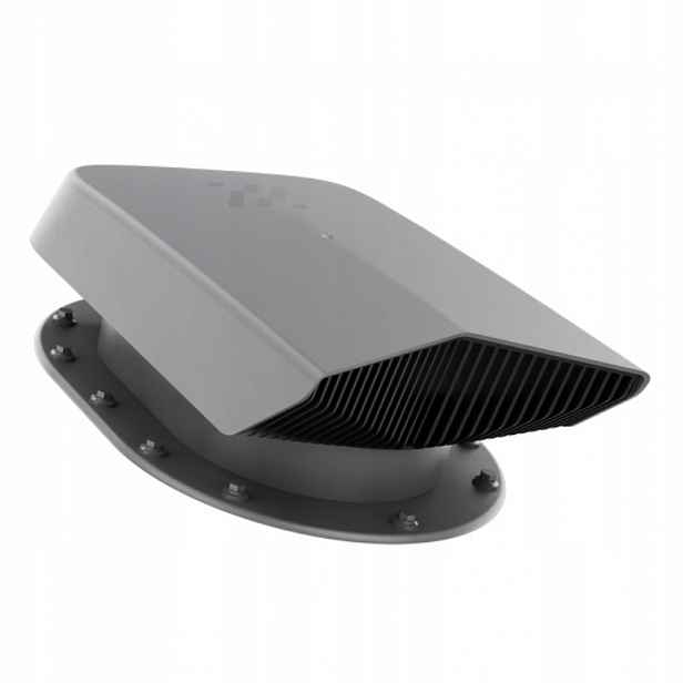 Plochý Větrací Ventilátor Grafit 7024