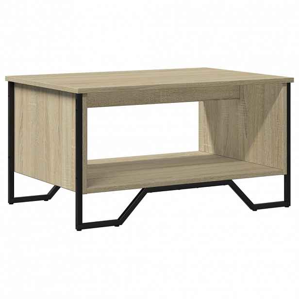 vidaXL Konferenční stolek dub sonoma 75 x 51 x 40 cm kompozitní dřevo