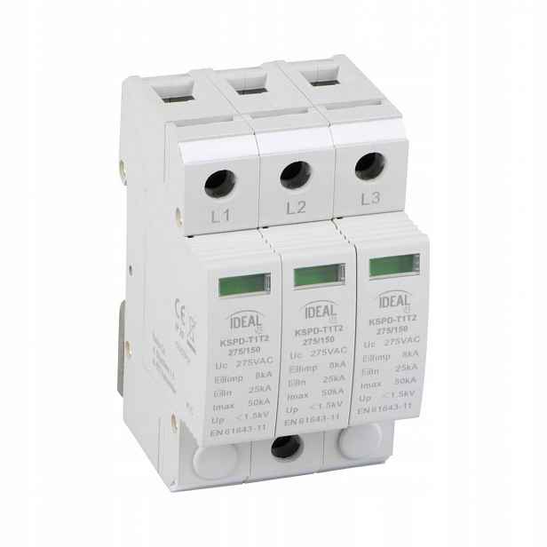 Omezovač přepětí 3P KSPD-T1T2 275/150 Kanlux