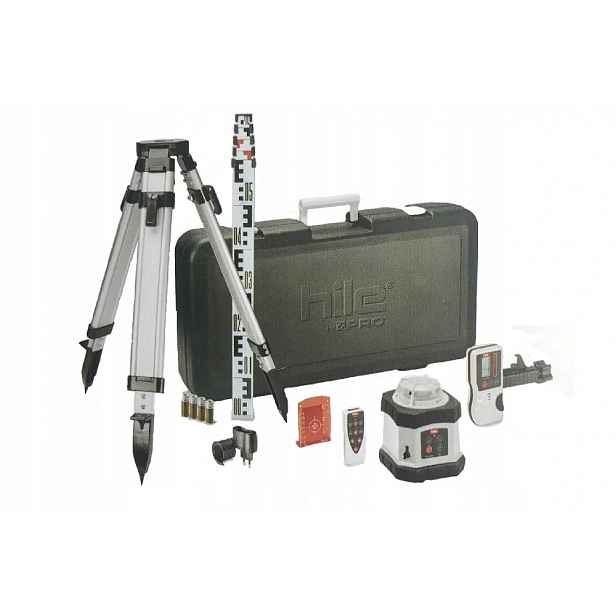 Rotační laserový nivelátor Hile by Pro D400 sada pro stativ Pro