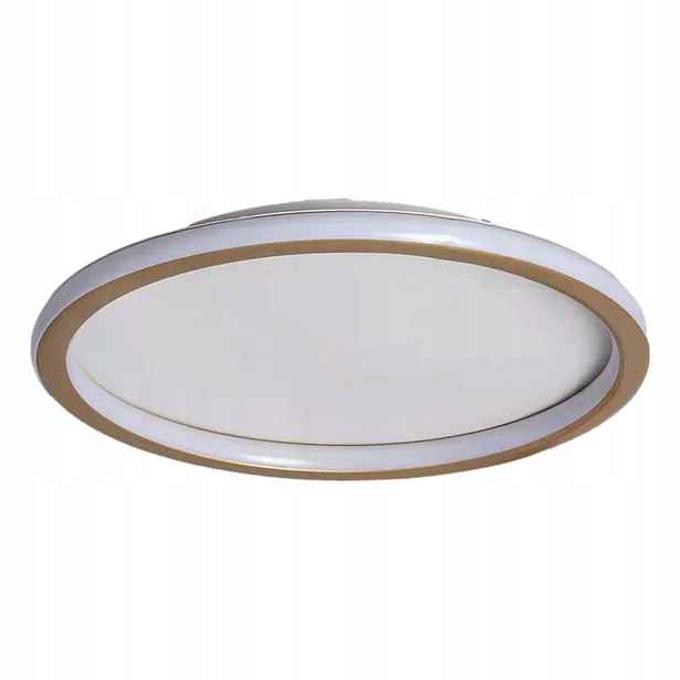 Stropní svítidlo stropní svítidlo Led bílá zlatá do ložnice kulatý 40 cm Abruzzo