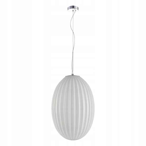 ML0350 Závěsná lampa bílá 1xE27 30 cm Braga Eko-light