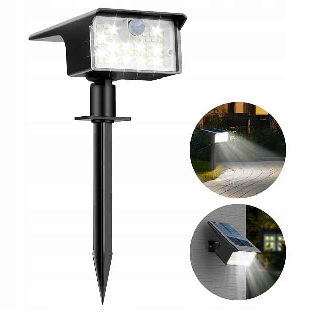 Nipify Solární lampy s pohybovým senzorem 62 Led IP65 Zahradní