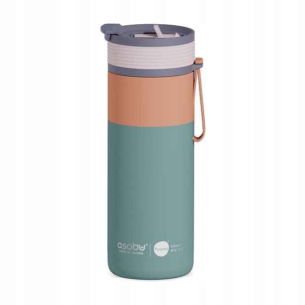 Asobu Aspen termohrnek 600 ml Pastel Green Keramický Interiér