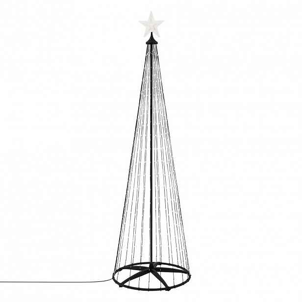 ECD-Germany LED VÁNOČNÍ STROMEK Venkovní 210 cm 370 LED Kov