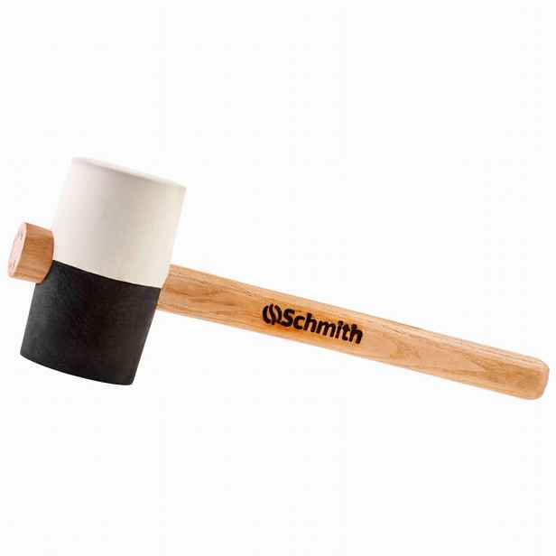 Gumové kladivo s dřevěnou násadou 910 g
